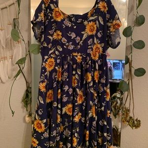 Floral sun dress